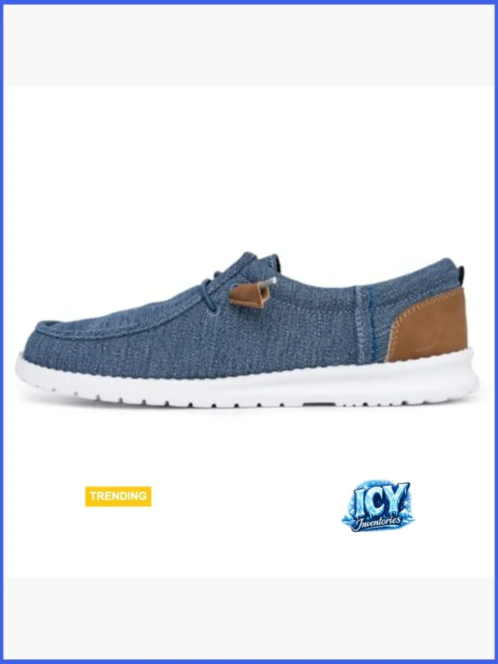Canvas Knit Loafers, Slip-On Boat Shoes, Lightweight Casual Sneakers
